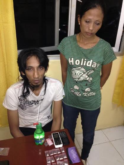 Simpan 15 Paket Sabu Sepasang Kekasih Gol