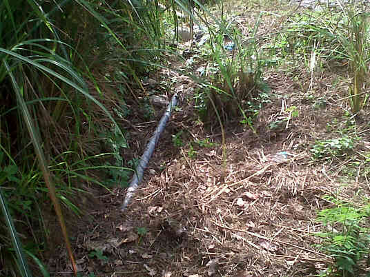 Penanaman Pipa PAM di Desa Kuala Dekah Diduga Dikerjakan Asal Jadi