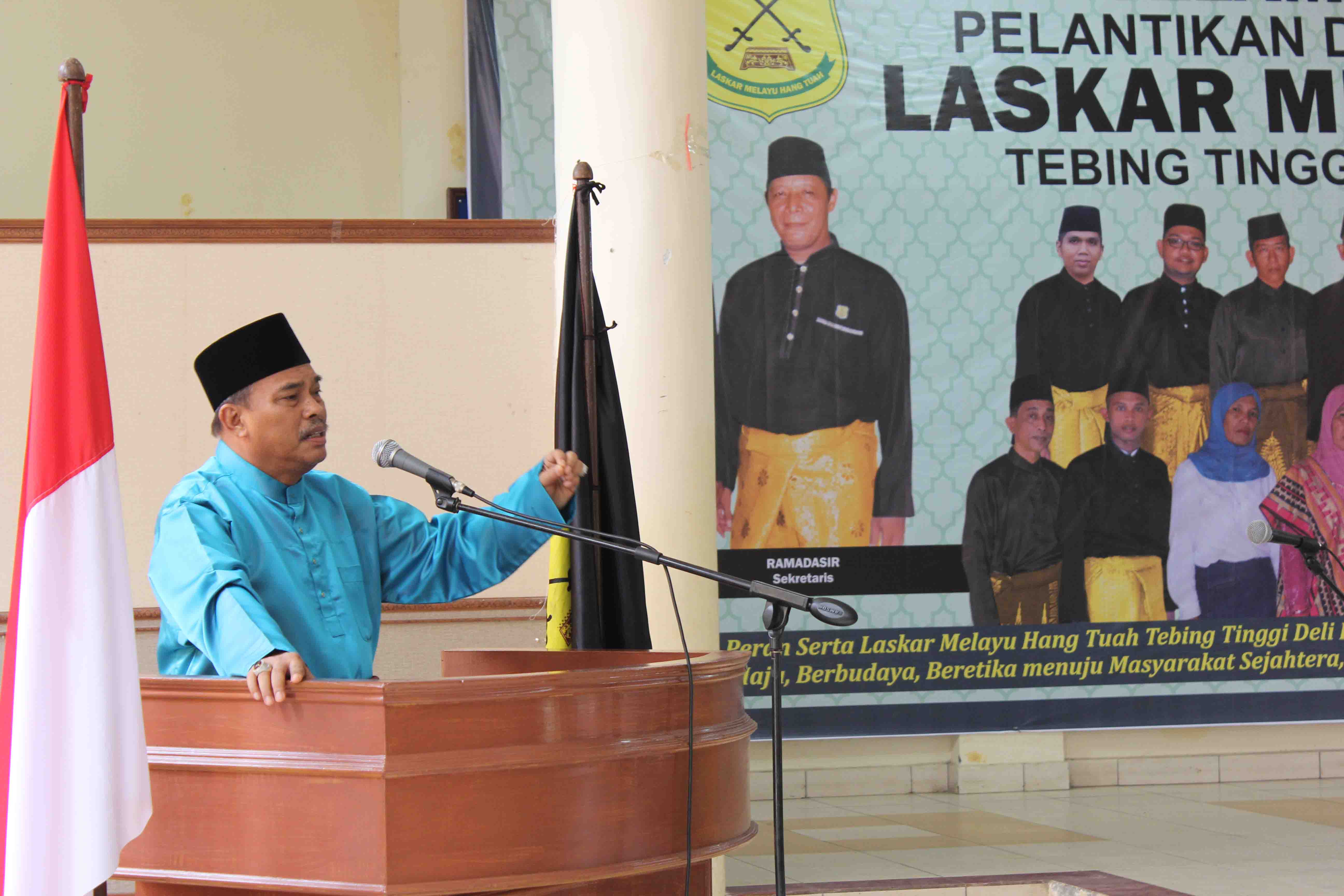 DPD LMHT T.Tinggi Dikukuhkan, Walikota : Etnis Melayu Harus Cintai Produk Indonesia