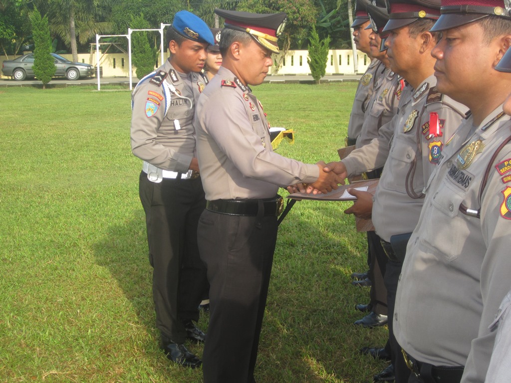 Dua Personel Polres Sergai Dipecat Dengan Tidak Hormat