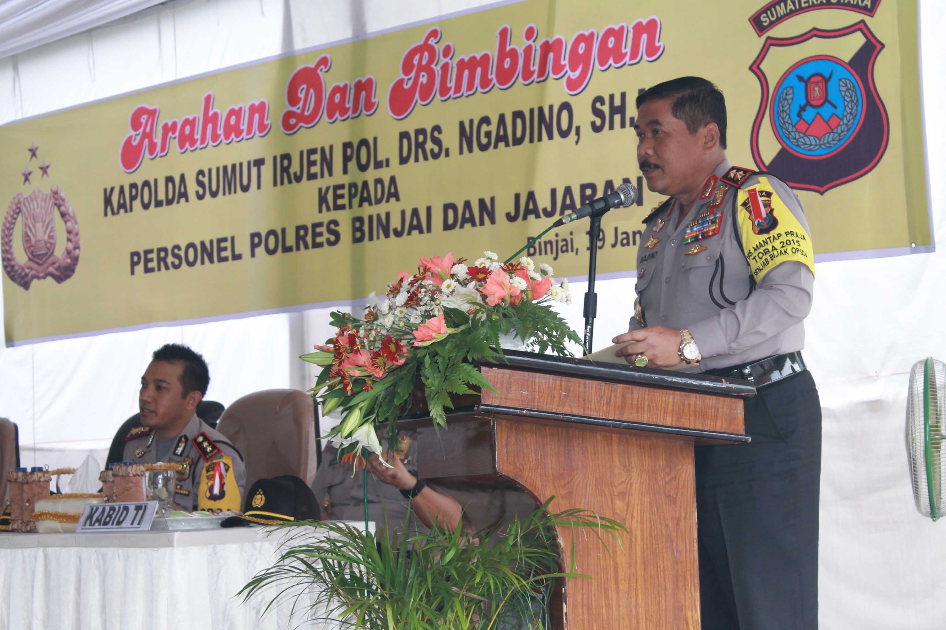Kapoldasu Kunjungan Kerja  ke Polres Binjai