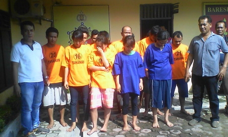Polsek Patumbak  Tangkap 25 Bandit