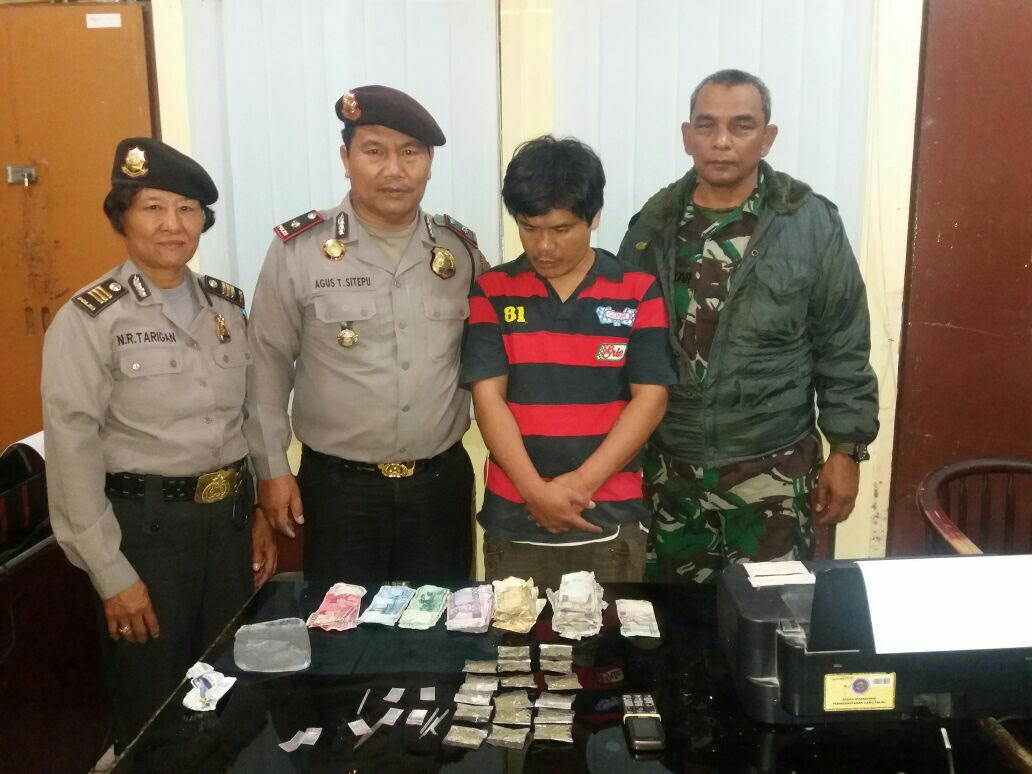 Kodim 0205 dan Polres Karo adakan Razia Gabungan terhadap Pekat dan Narkoba