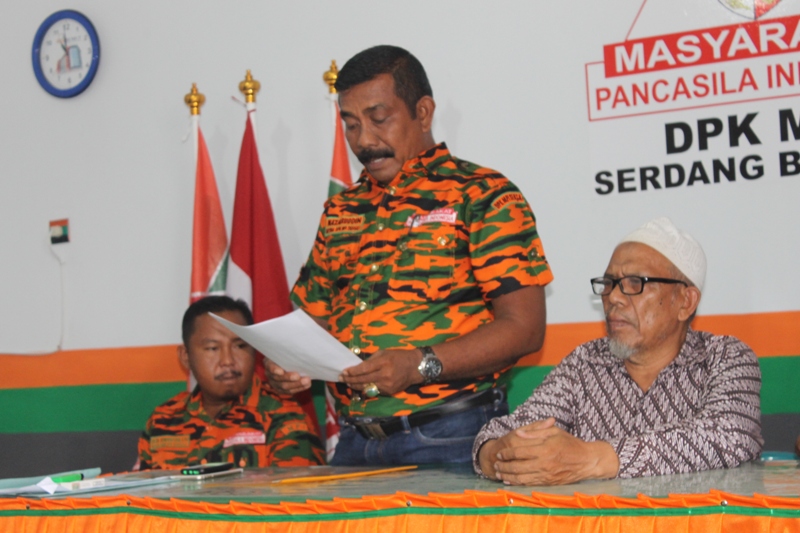 Dihunjuk Sebagai Plt Ketua, Nazarudin Siap Besarkan MPI di Sergai
