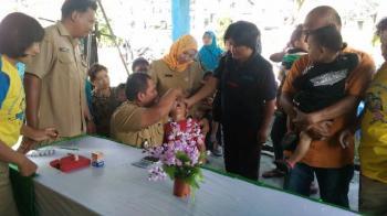 Masyarakat Sibolangit Antusias Ikuti PIN Polio 2016