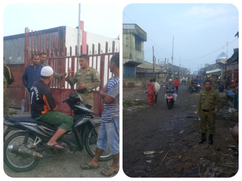 Penertipan Pedagang  Timgab Terus Pantau Satu Minggu Kedepan