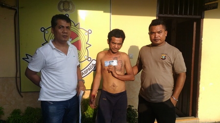 Riko Diringkus  Peras Sopir Truk