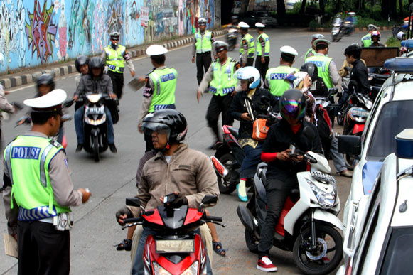 Minggu I Operasi Simpatik Toba 2016  Polisi Tilang 2.727 Kenderaan