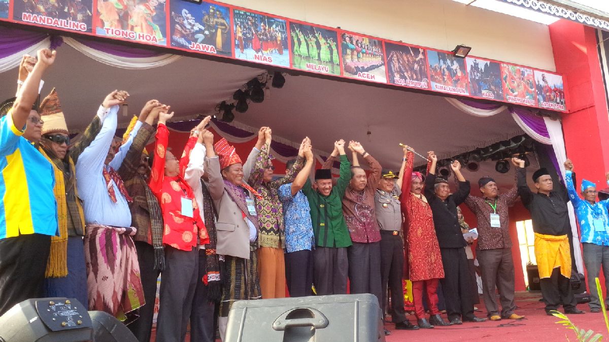 12 Etnis Teken Kesepakatan Pembukaan PSBD ke V Air Putih