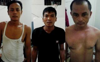 Tiga Tersangka Sabu  Diamankan Polisi