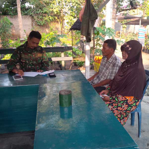 Suratman Ditipu Istri Oknum Papam Uang Masuk TNI AD Leong
