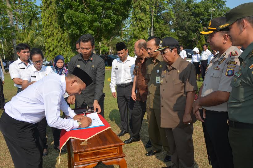 1.061 Peserta Pilkades Deliserdang Gelar Deklarasi Damai