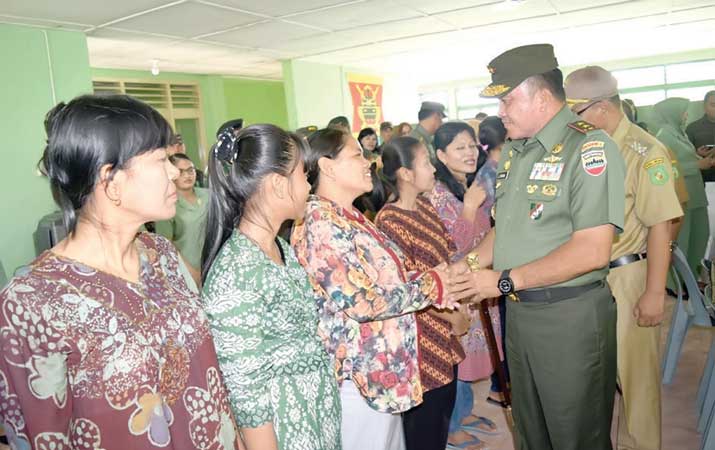 Pangdam I/BB Kunjungi Warga Binaan di Yonkav 6/Serbu