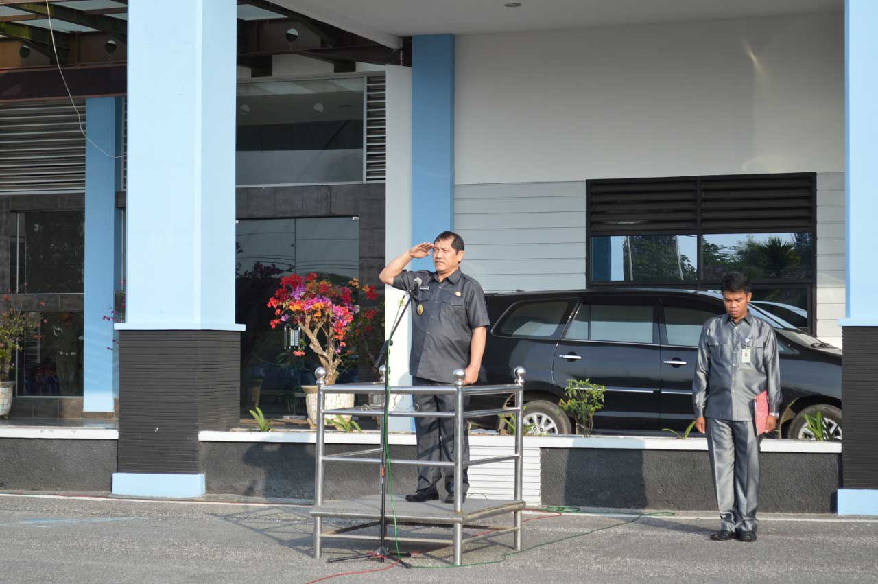 Bupati Karo Pimimpin Upacara Peringatan Hari Otonomi Daerah ke-XX