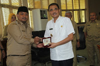 Bupati Asahan dan Wakot Tanjungbalai Bahas Persoalan Asset