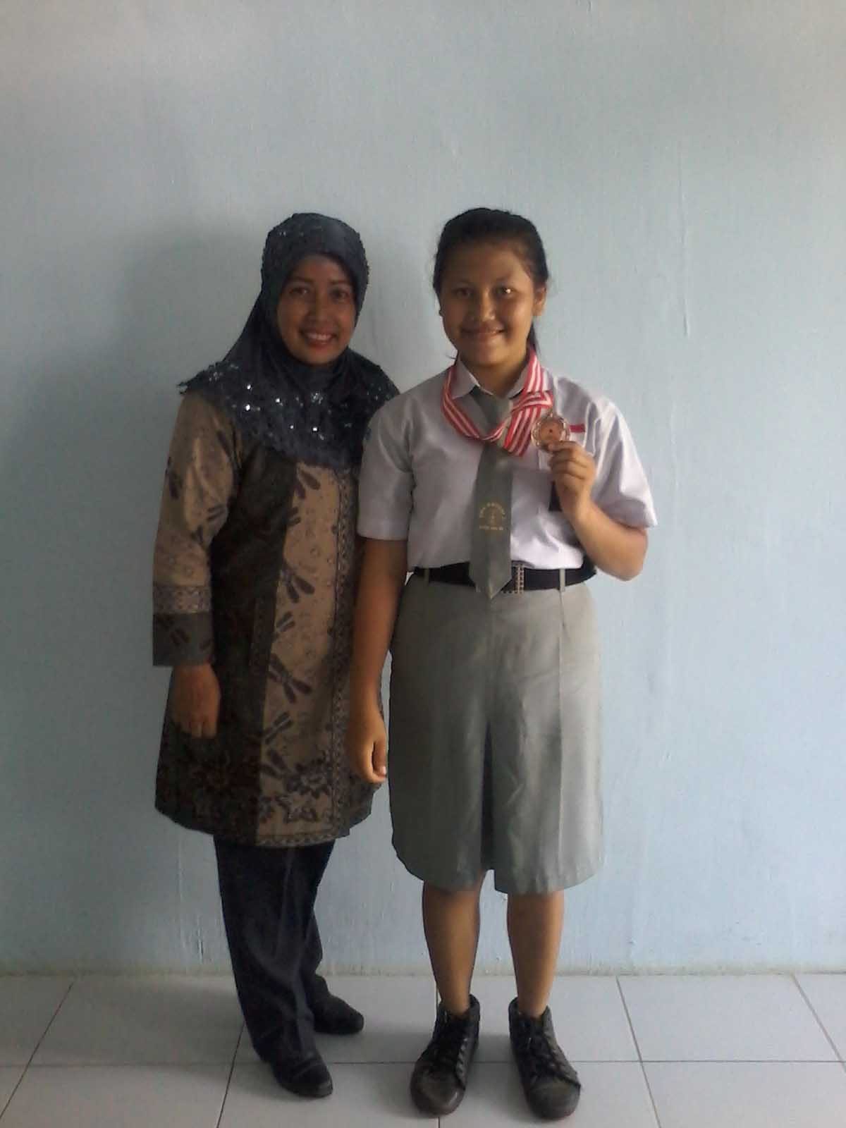 Siswi SMA Negeri I STM Hilir Raih Juara Tingkat Kabupaten
