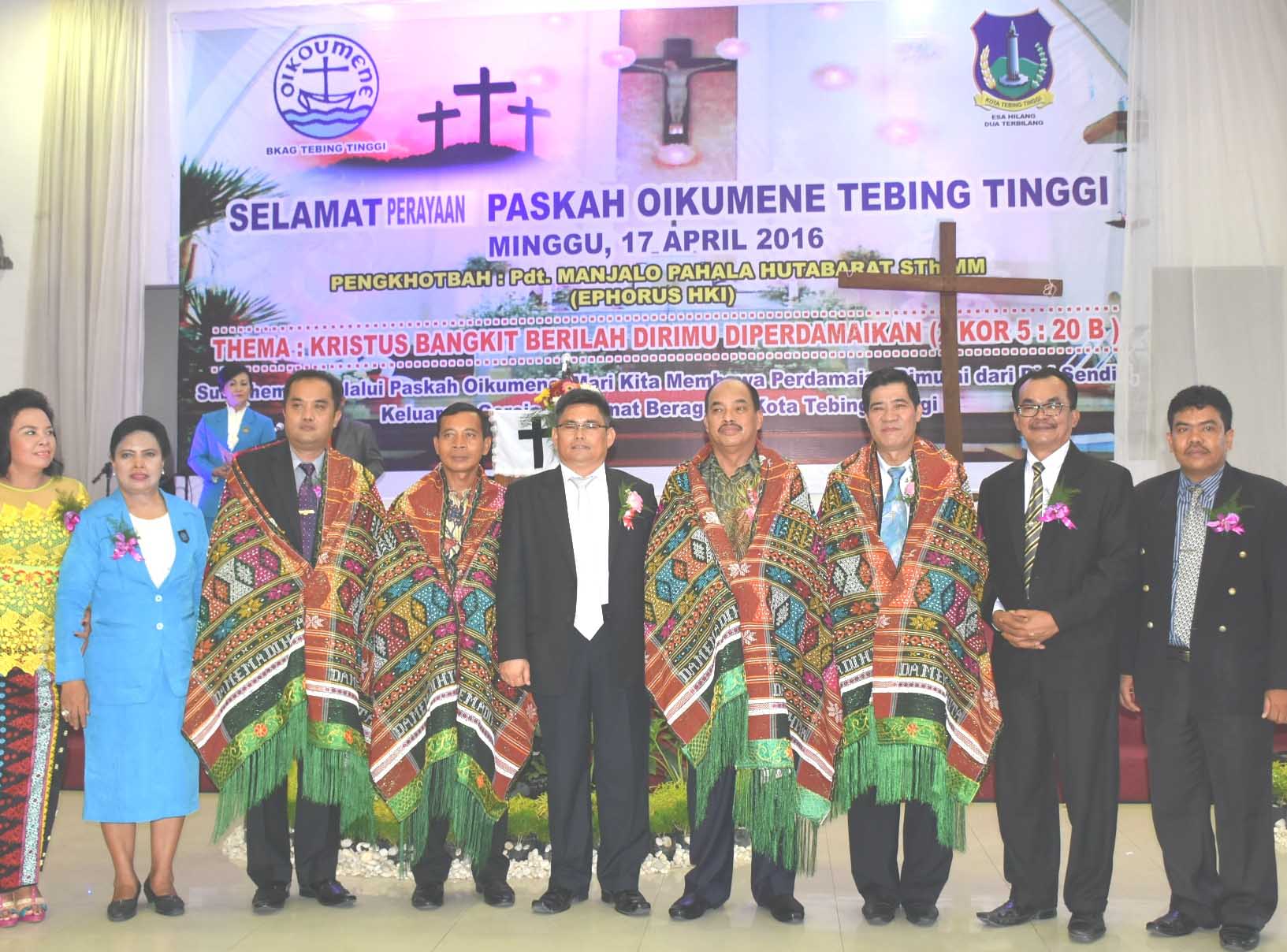 BKAG T.Tinggi Gelar Perayaan Paskah Oikumene 2016, Sehebat Apapun Manusia Pasti Mengalami Kematian