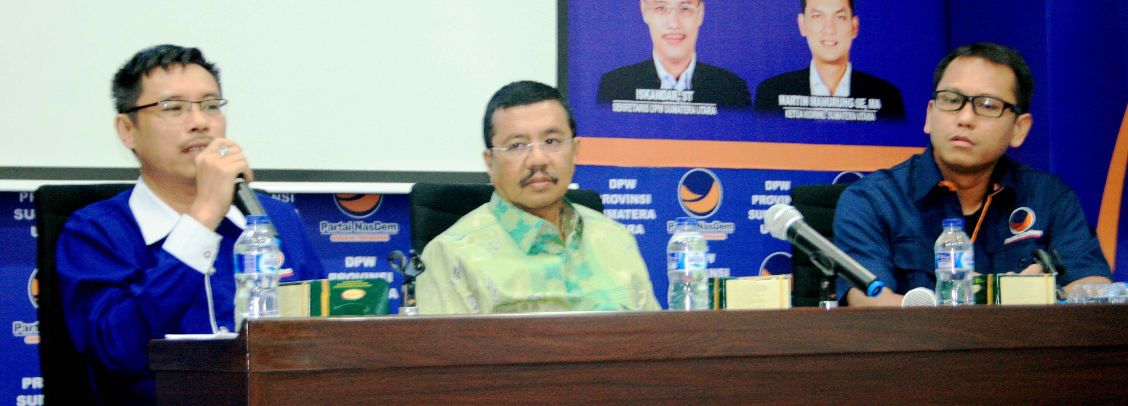 10 DPD Partai NasDem Kabupaten dan Kota  Ikut Sosialisasi KTA