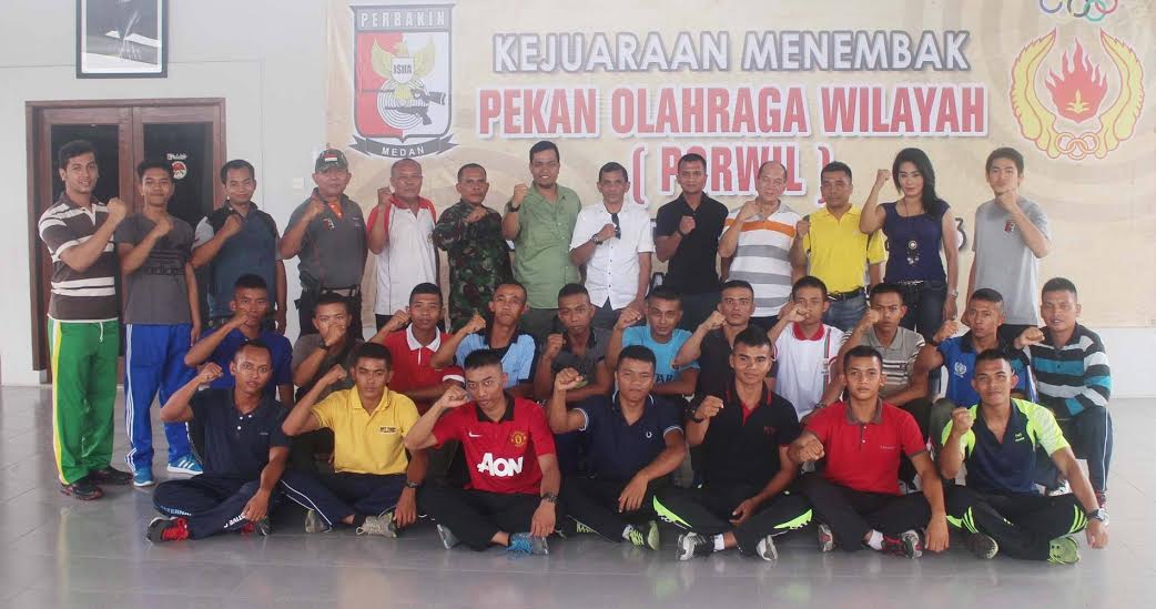 Porwil II/2016 Medan Sunggal Dominasi Cabor Menembak