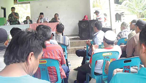DANRAMIL 05/SALAPIAN BERIKAN SOSIALISASI KAMTIBMAS