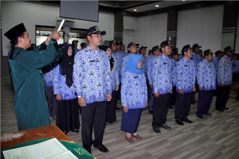 Lagi, 99 PNS Pemko Medan Diambil Sumpahnya