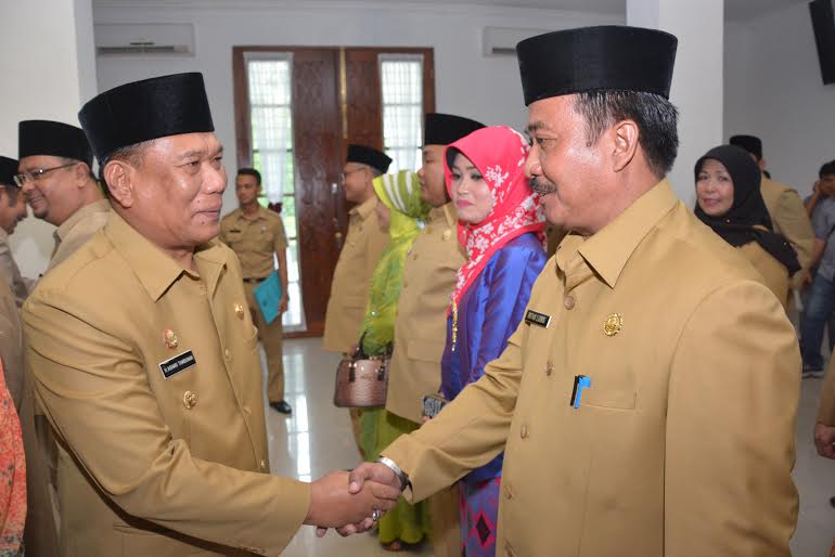 Bupati H Ashari Tambunan Lantik 35 Pejabat Eselon III Deli Serdang