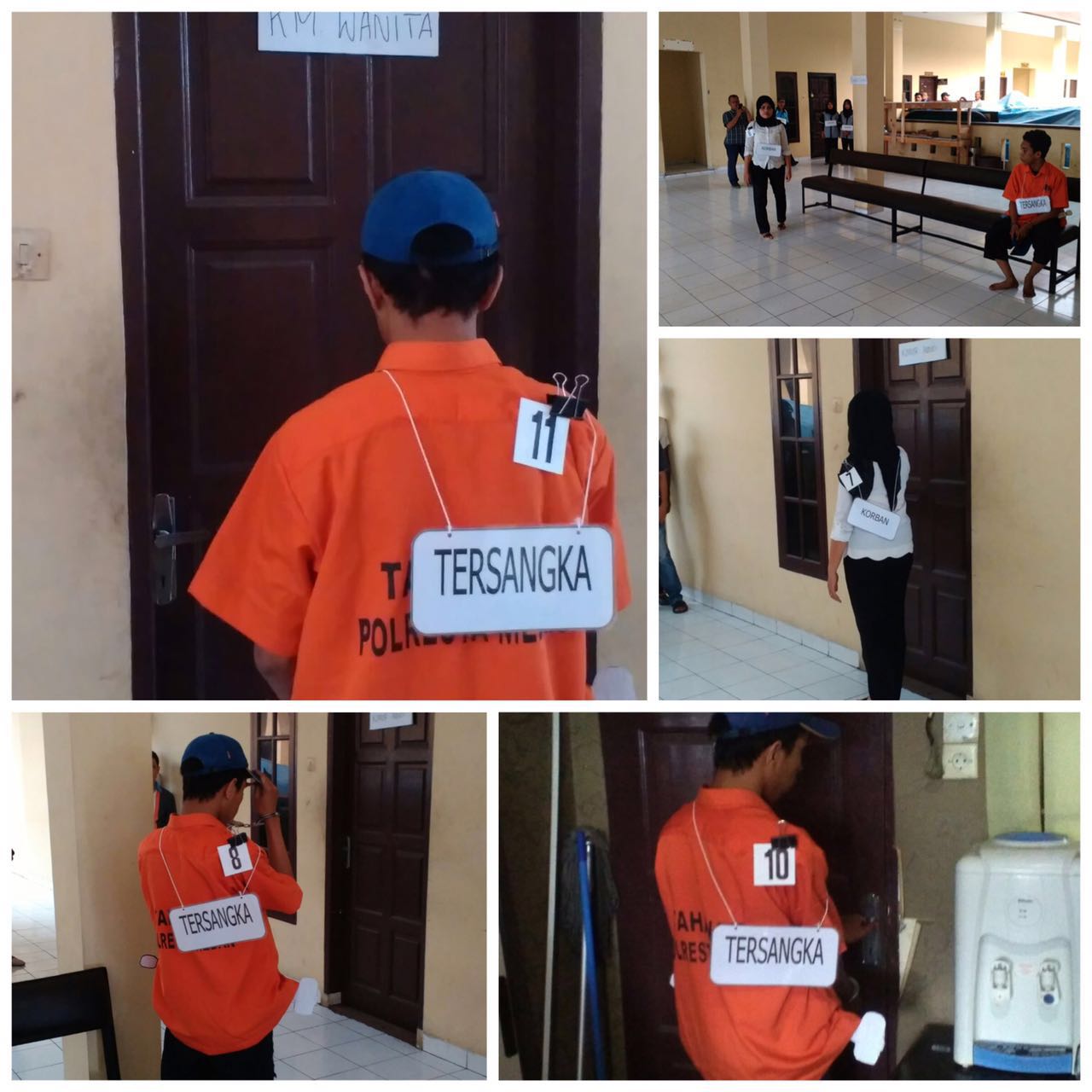 Prarekontruksi Pembunuhan Dosen  UMSU Dilakukan 29 Adegan