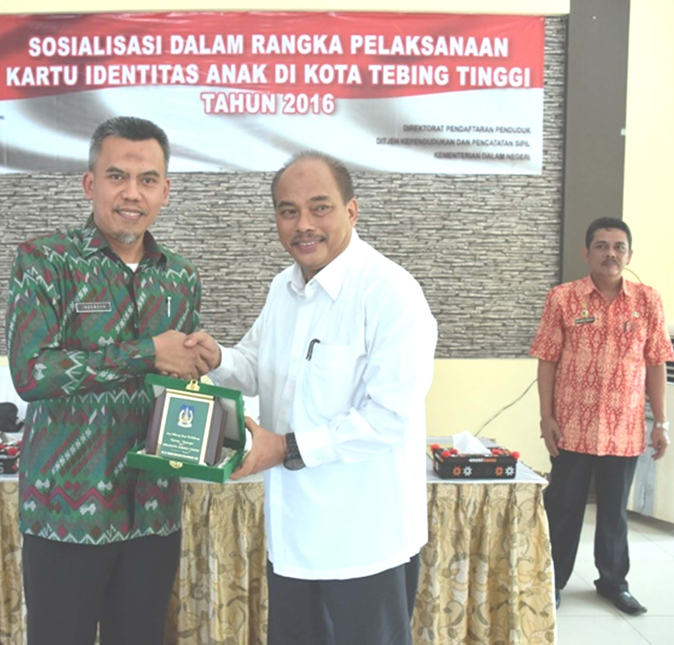 Tebingtinggi  Pilot Projek Penerbitan KIA