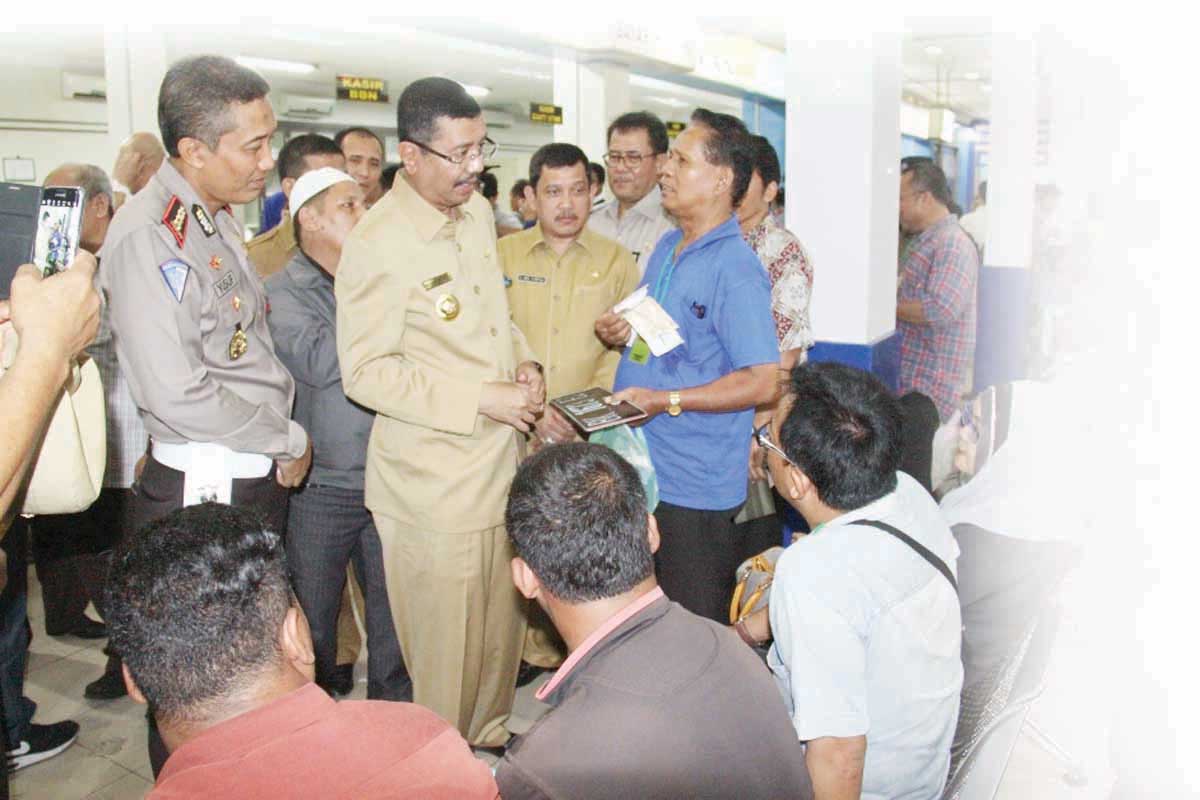 Gubsu Sidak Kehadiran PNS