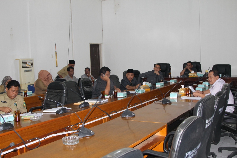 Pembatalan Perda | BPPD DPRD Langkat Gelar Rapat Koordinasi dengan Dinas Terkait