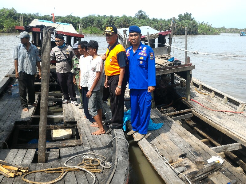 Curi Ikan diperairan Sergai, Satpolair kembali Garuk  2 unit Kapal Trawl