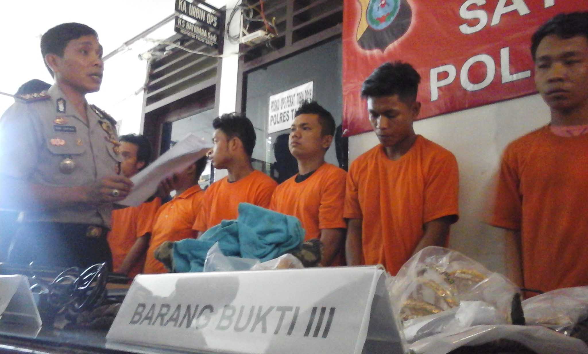 Sindikat Pembobol Kantor  Dinas Padang Lawas Dibekuk