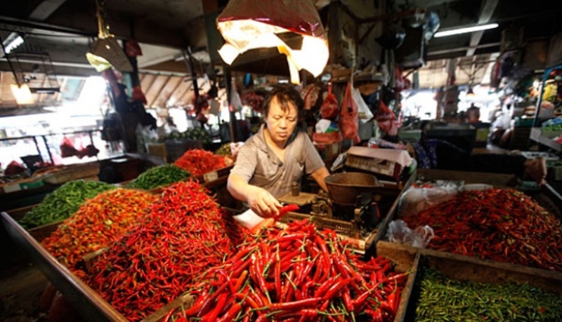 Mendekati Lebaran, Harga Cabai Merah  Rp40 Ribu Per Kg