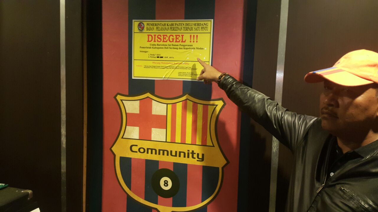Dinilai Meresahkan Warga - Bar dan Pub Barcelona Disegel