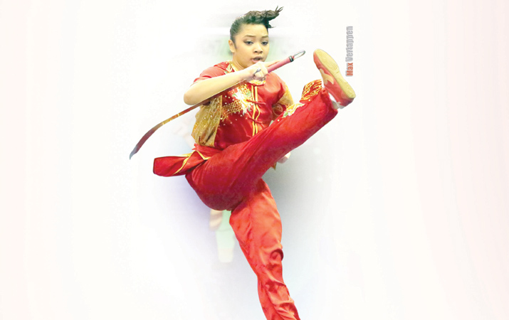 Mahasiswi UMSU Raih Emas Wushu di PON XIX Jabar