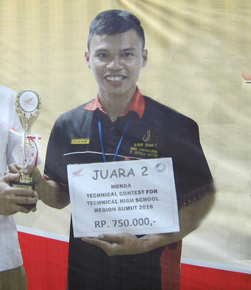 Said Muhammad Pandi Juara 2 Technical Contest