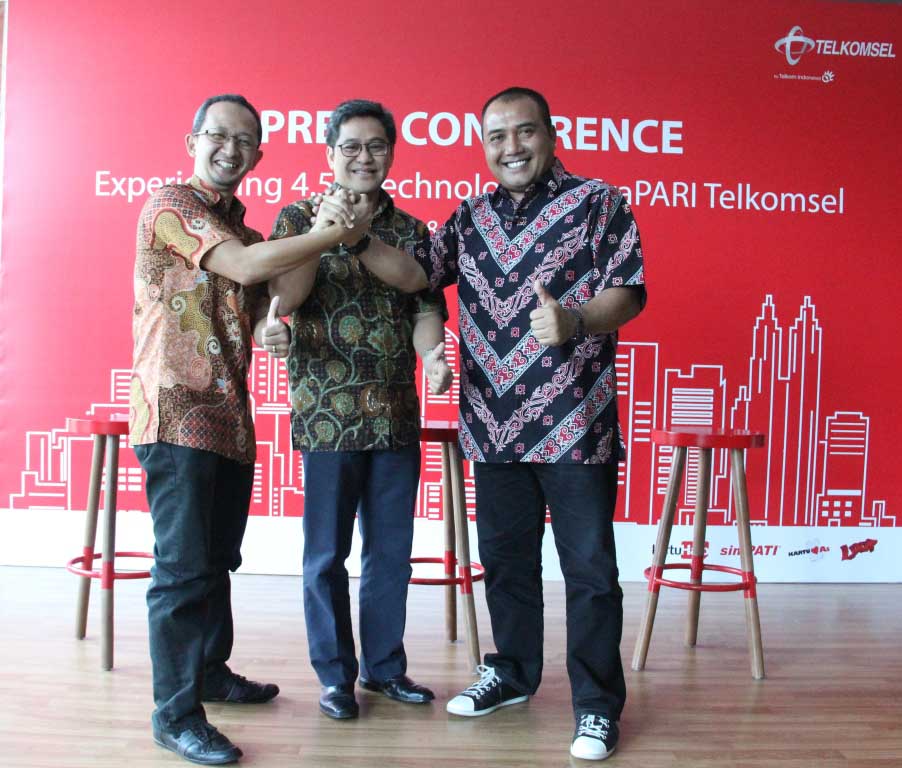 Telkomsel Terapkan Teknologi 4.5G di Sembilan Kota di Indonesia
