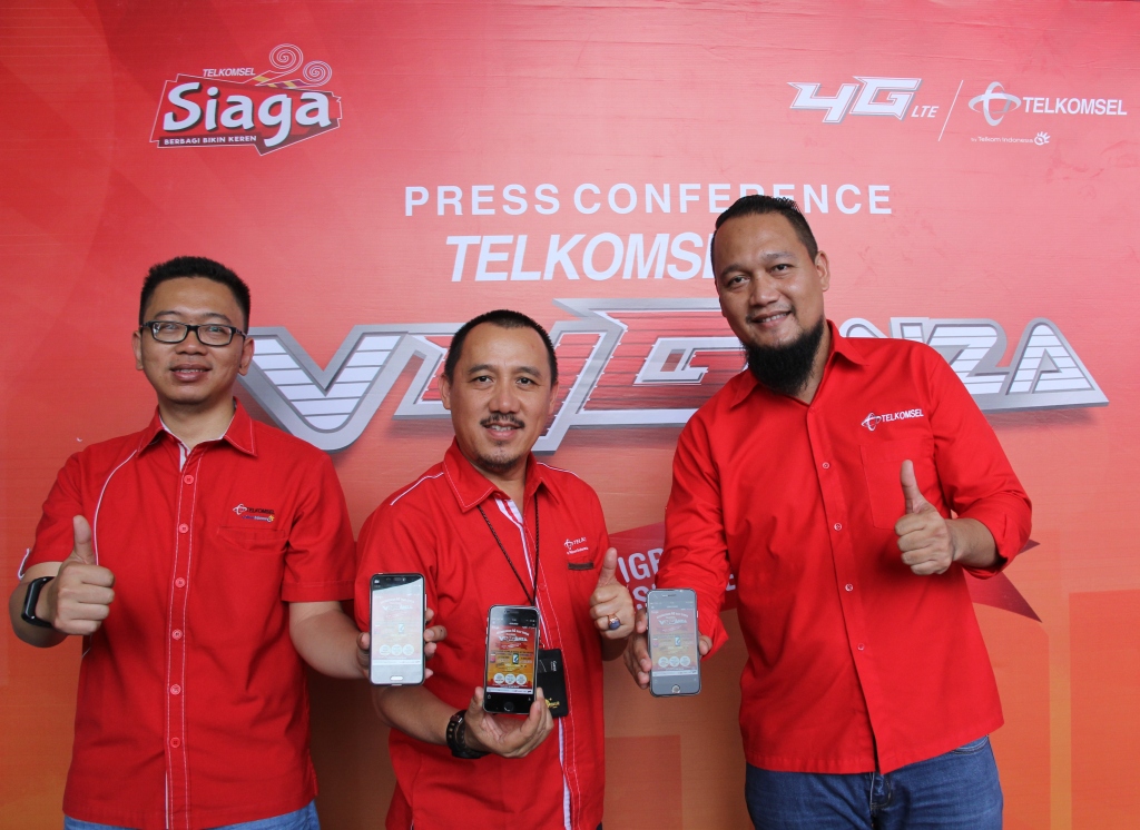 Telkomsel Sumbagut Gelar Telkomsel V4GANZA