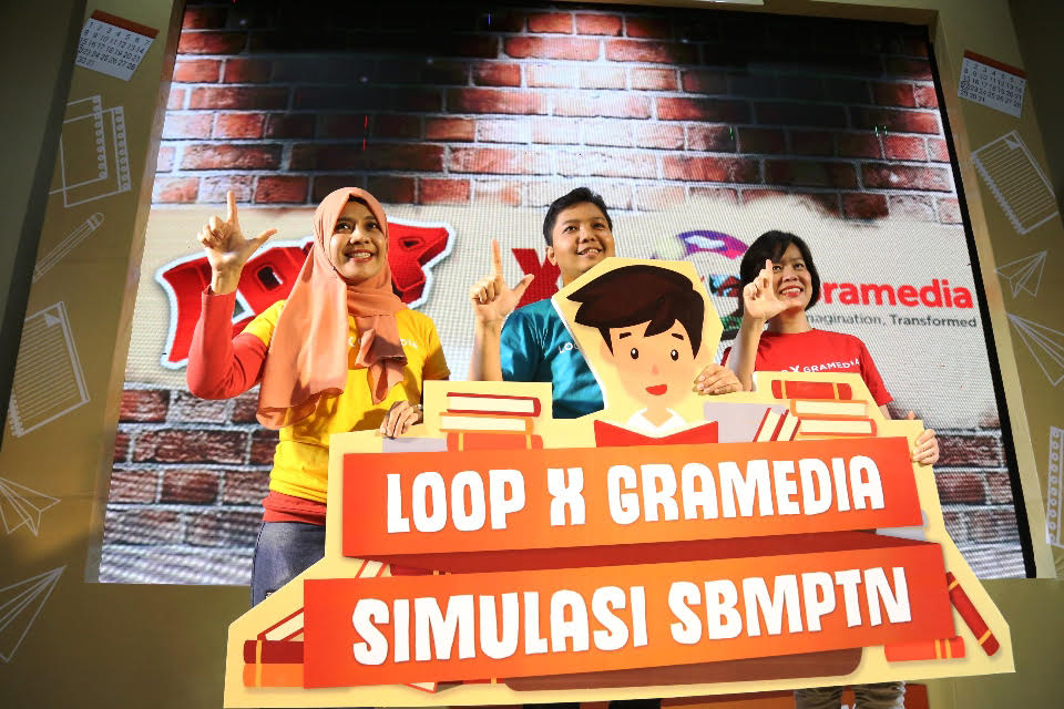 Raih Rekor MURI, LOOP Dan Gramedia Gelar SBMPTN Serentak Di 44 Kota