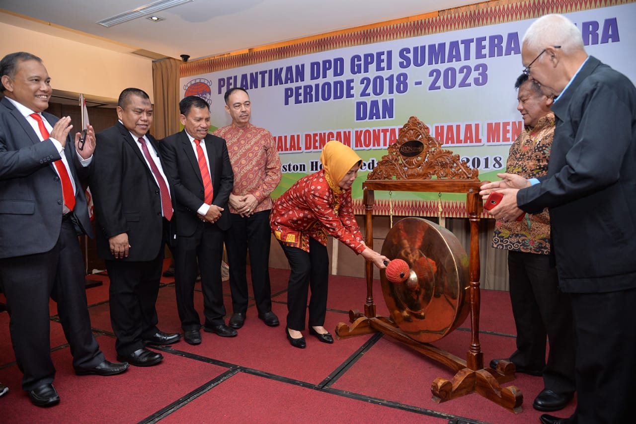Wagubsu Dukung Rencana  GPEI Sumut Launching Kontainer Halal