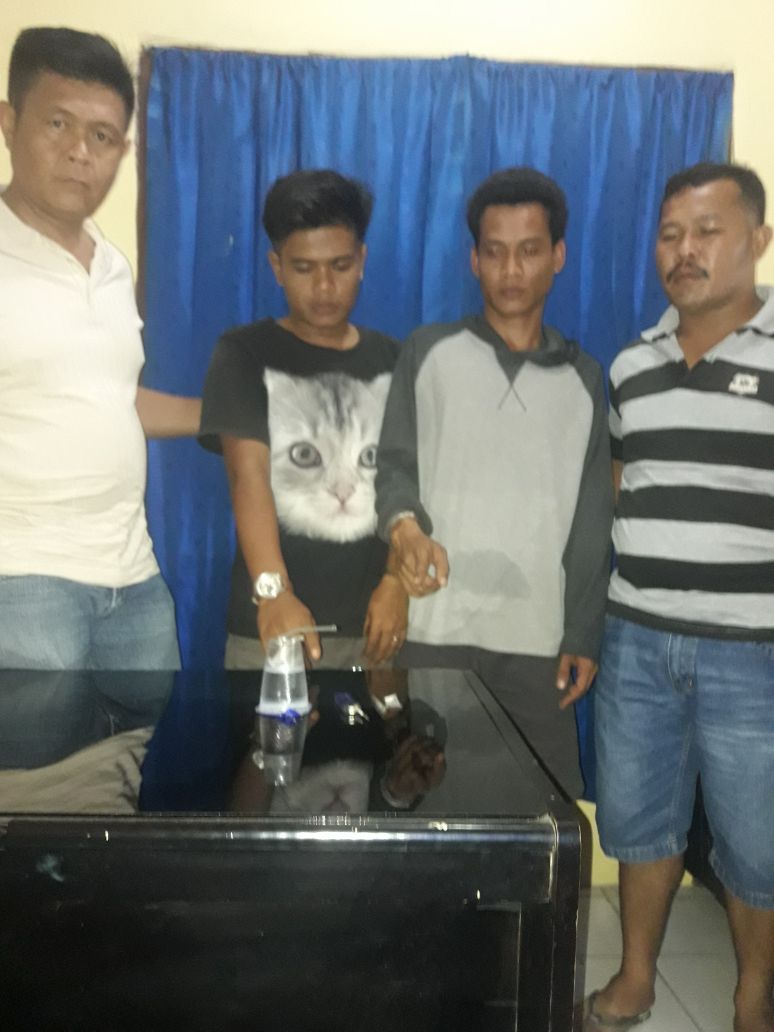 Konsumsi Narkoba, Dua Pemuda Asal Desa Sei Tampang Diciduk Polisi