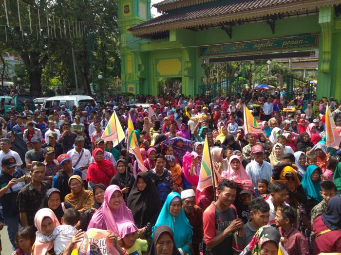 Kumpul di Medan, Ribuan Nelayan Dukung Jokowi Dua Periode