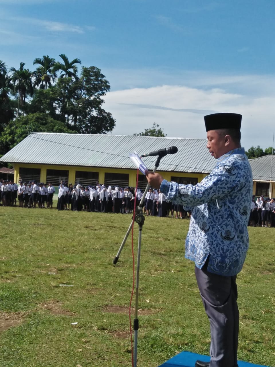 Saleh SSos Irup Harkitnas ke-111 di Bahorok