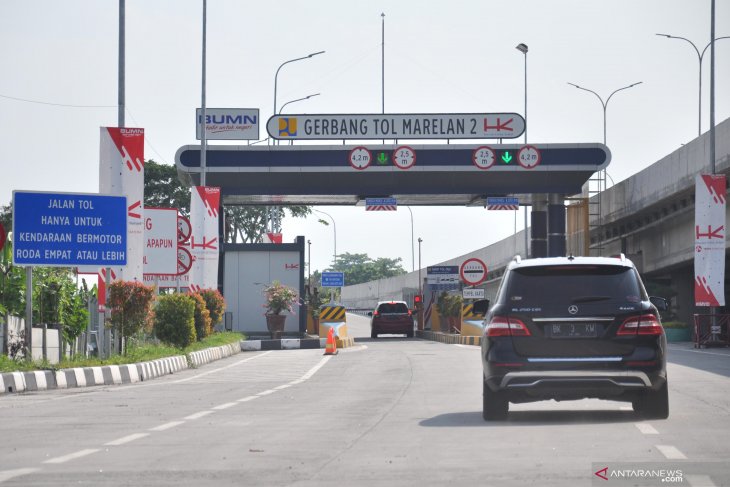 Gerbang Tol Marelan di Jalur Medan-Binjai Sudah Dibuka