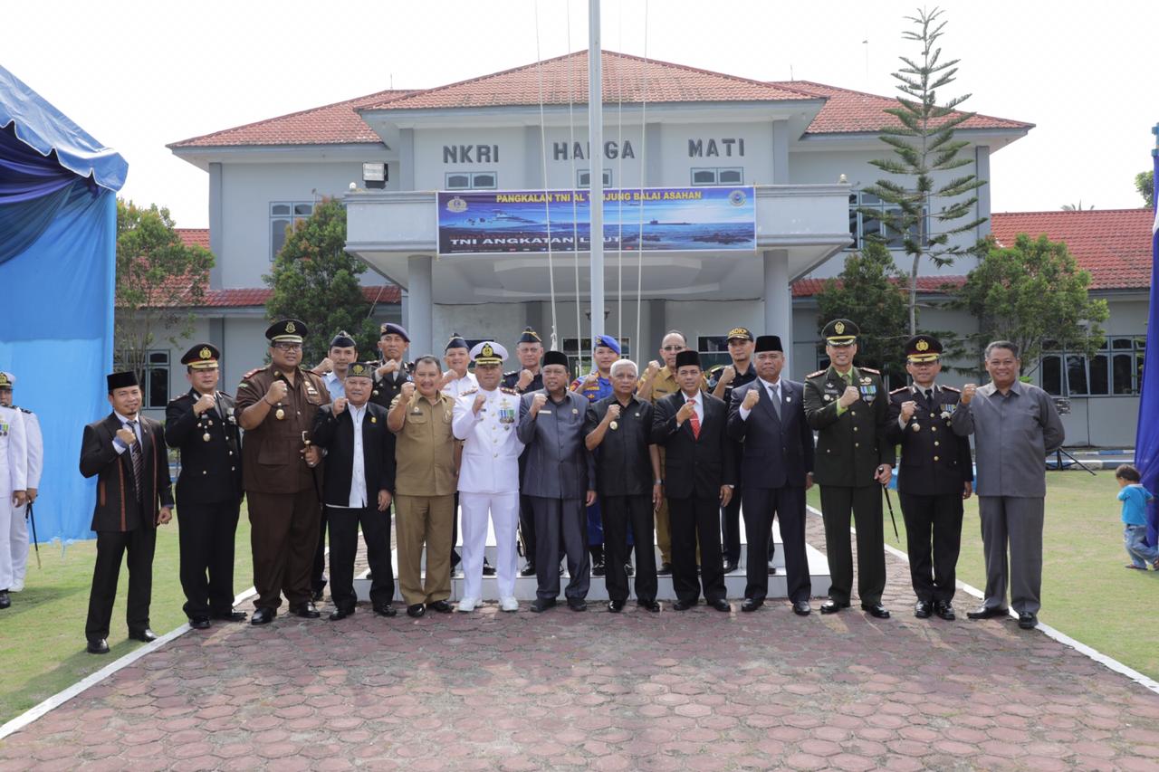Plt Bupati Asahan Hadiri Hut ke 74 TNI AL di Tanjung Balai