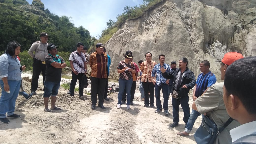 Warga Bunuraya Protes Galian C, Dituding Mencemari Sungai Lau Mbelin
