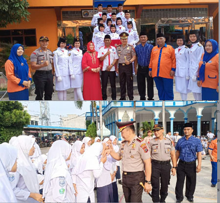 Kopolresta Kunjungi Sekolah YP Nurul Amalia