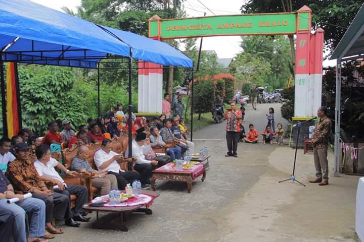 Wako Solok Resmikan Pos Ronda Komplek Perumahan Griya