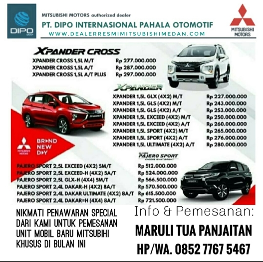 Buruan Beli Yukk...SPECIAL MITSUBISHI PROMO LEBARAN