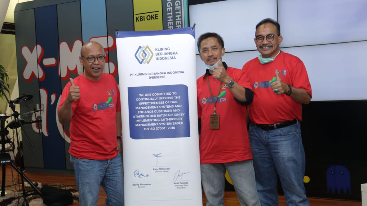PT KBI Raih Sertifikasi ISO 37001: 2016 Sistem Manajemen Anti Penyuapan